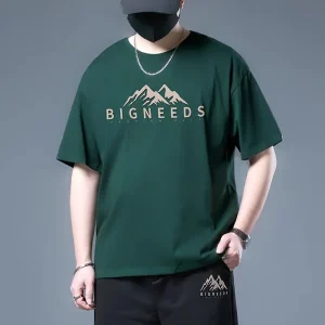 Premium Drop Shoulder T-shirt (Black, Blue, Green, Red, White)