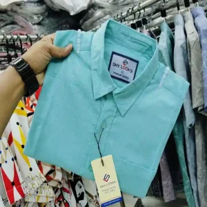 Premium Solid Shirt (Black, Gray, Light Blue, Red, Yellow, White)