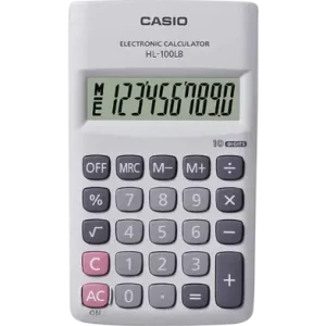 Casio Portable Basic Calculator - HL100LB