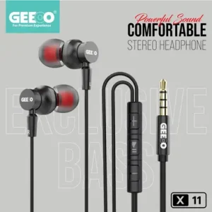 GEEOO X11 Powerful sound comfortable stereo Earphone