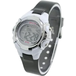 Kids Digital Wrist Watch Boys Girls Alarm Date Stopwatch Timing Chrono Dfyj W02 (Black, Red, Pink)