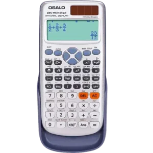 OSALO Calculator OS-991ES PLUS 12 Digit Dual Power Natural Display School Scientific Calculator 417 Functions