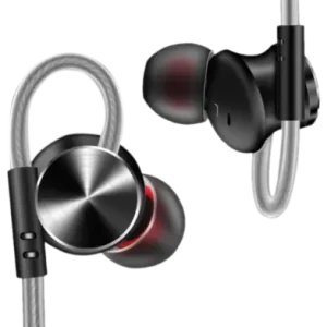 QKZ DM10 Zinc Alloy HiFi Earphone In Ear Earphone - Black
