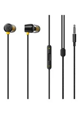 Realme Buds 2 Wired Magnetic Earphones (RMA155) - Black
