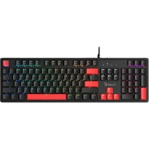 A4Tech S520N Mechanical Rgb Hot Swappable Gaming Keyboard Fire Black (Brown Switch)