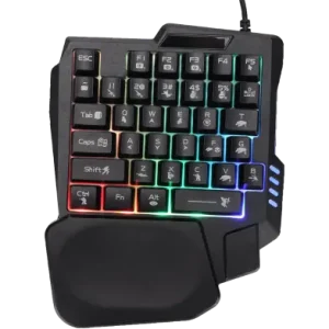 AMC TECH GK103S Single Handed USB With Mechanical Feel Keyboard