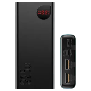 Baseus Adaman Metal Digital Display Quick Charge Power Bank - 20000mAh 22.5W - PPAD000101