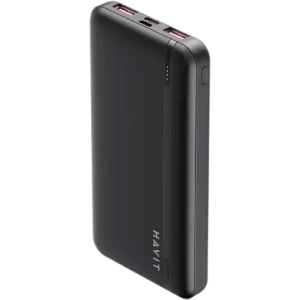 Havit PB90 10000mah Power Bank With LED Indicator Black