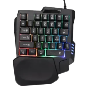Jedel K601 Customization 35 Keys Single Hand Wired Gaming Keyboard