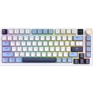 Jedel Wkl 100 Black Hot Swappable 81 Key Wireless Rgb Mechanical Keyboard