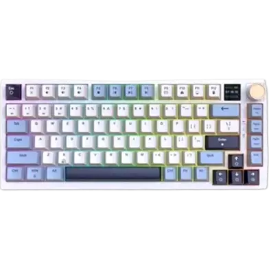 Jedel Wkl 100 Black Hot Swappable 81 Key Wireless Rgb Mechanical Keyboard
