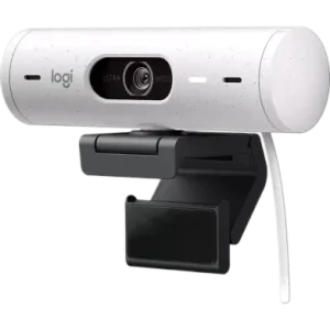 Logitech Brio 500 HDR Webcam with Show Mode, 1080p, OFF-WHITE
