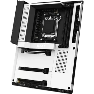 NZXT N7 B650E AM5 ATX Gaming Motherboard - White