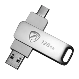 PC Power P128 128GB 2 in 1 Type-C USB 3.2 Pendrive